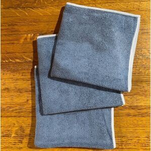 Norwex Face & Body Cloths set of 3 Denim color NWOT